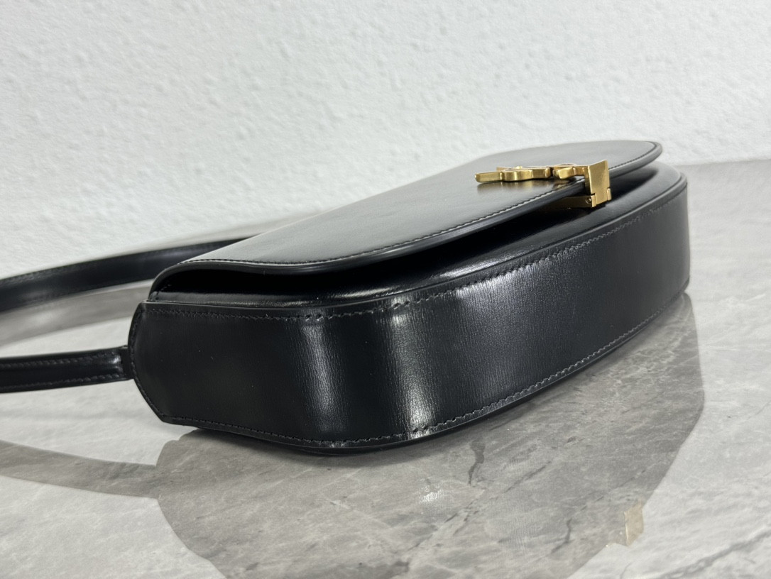 YSL MINI VOLTAIRE IN BOX SAINT LAURENT 8.3" X 4.3" X 1.8"