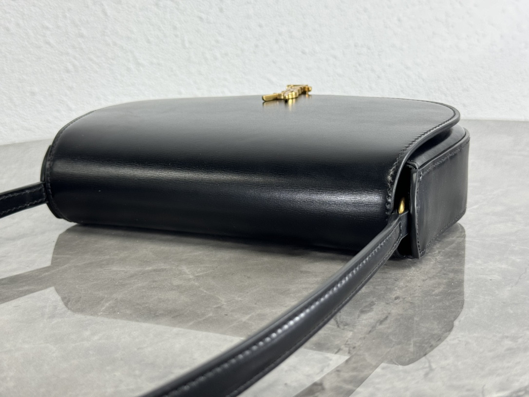 YSL MINI VOLTAIRE IN BOX SAINT LAURENT 8.3" X 4.3" X 1.8"