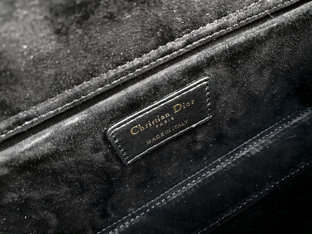 Dior Lady D-Joy bag medium BLACK 26 x 13.5 x 5 cm