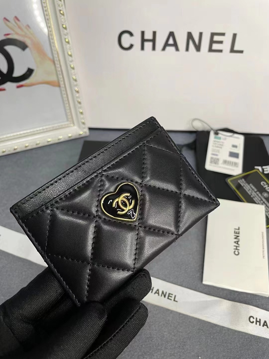 CHANEL CARD HOLDER 11.2×7.5×0.5cm