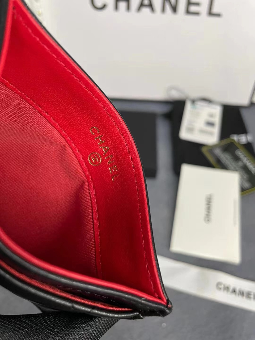 CHANEL CARD HOLDER 11.2×7.5×0.5cm