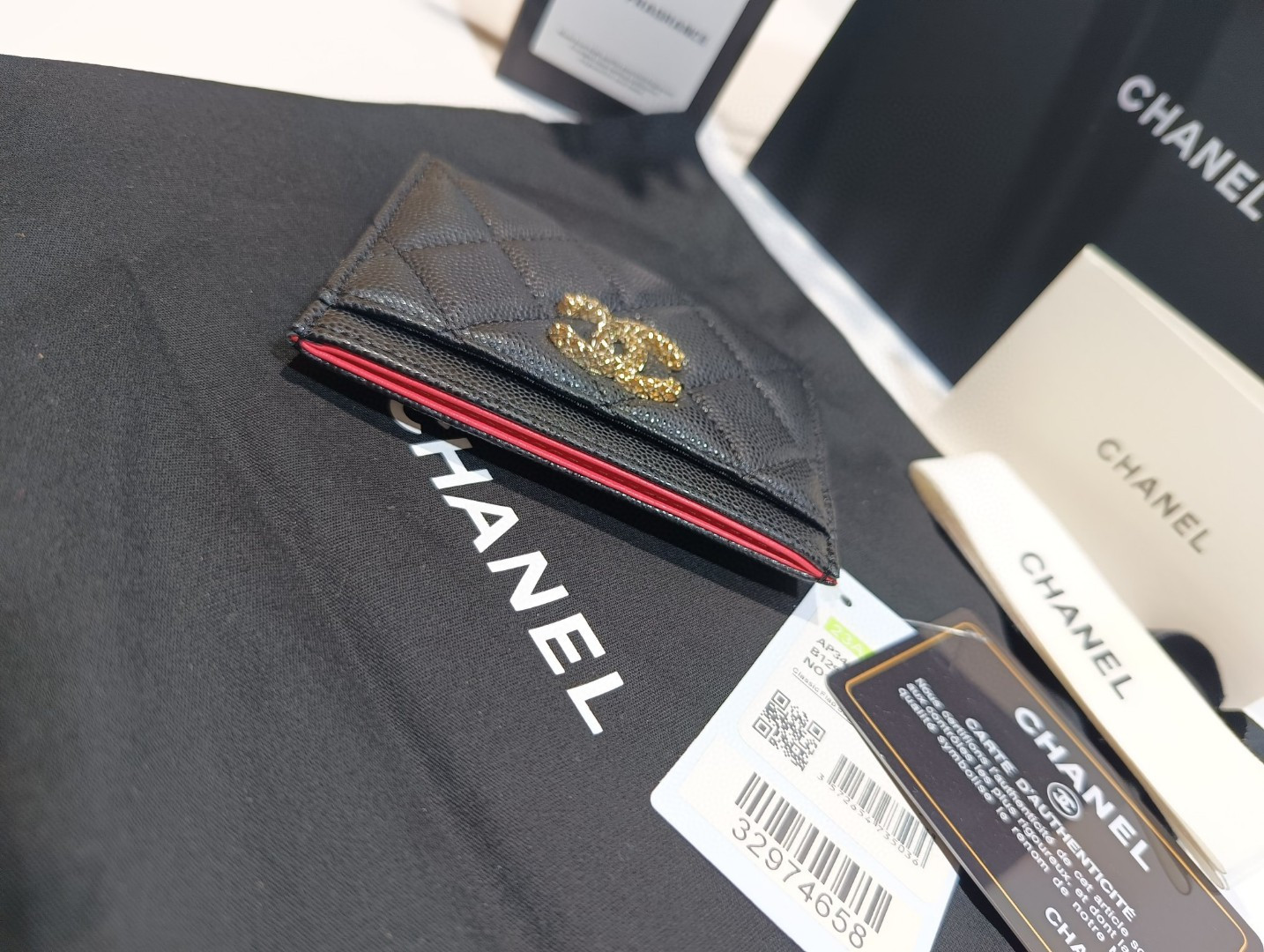 CHANEL CARD HOLDER 10CM