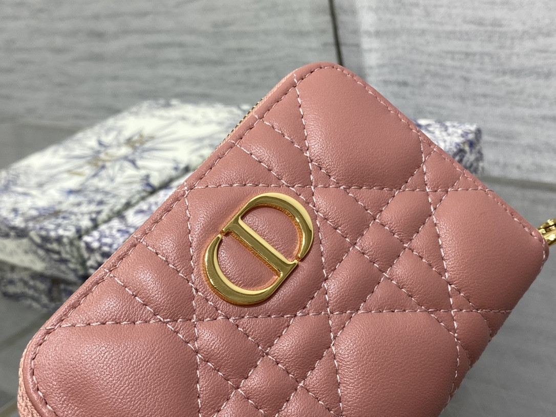 Lady Dior Voyageur Small Coin Purse CARD HOLDER