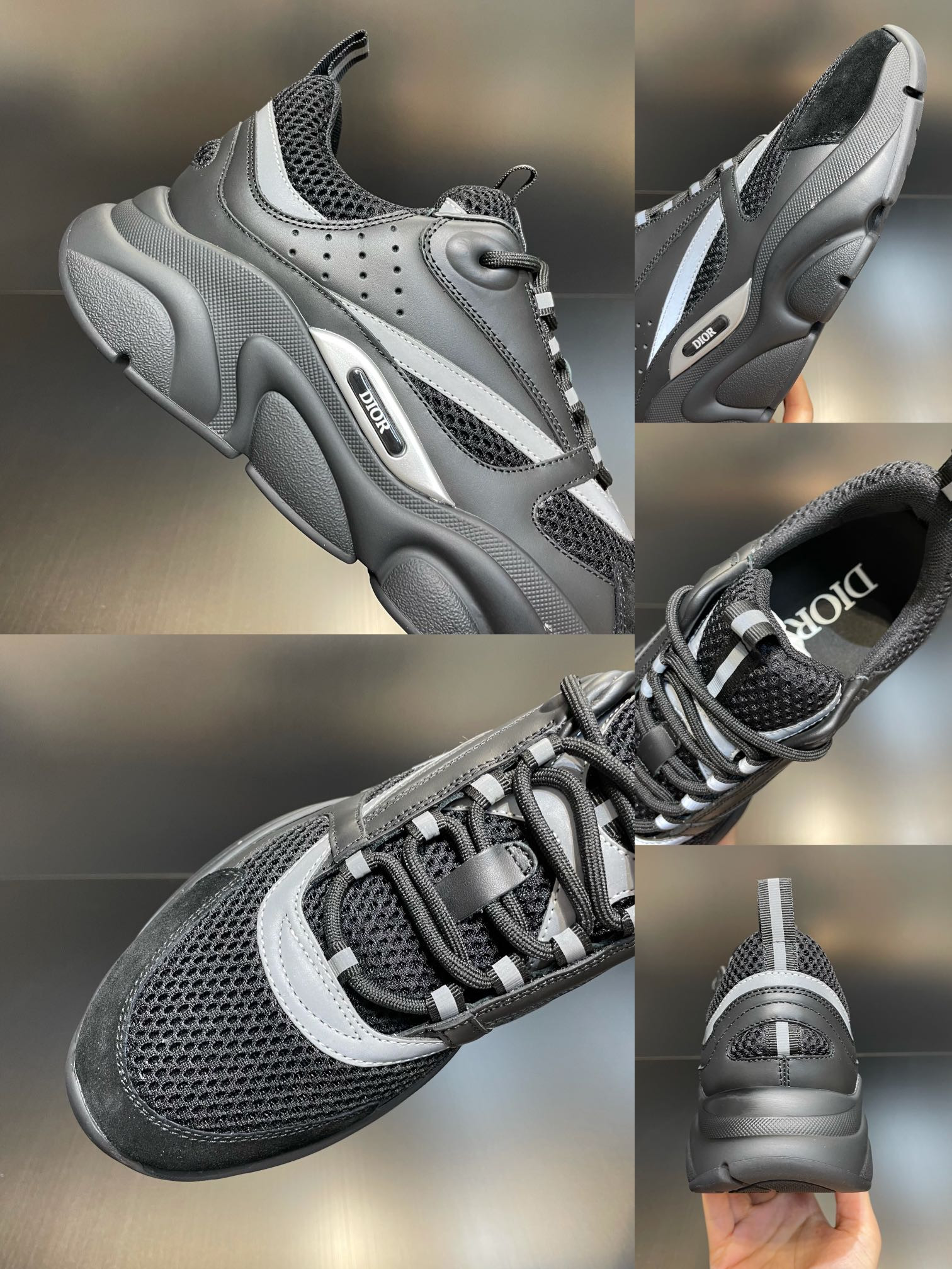 UA Dior B22 black Sneake