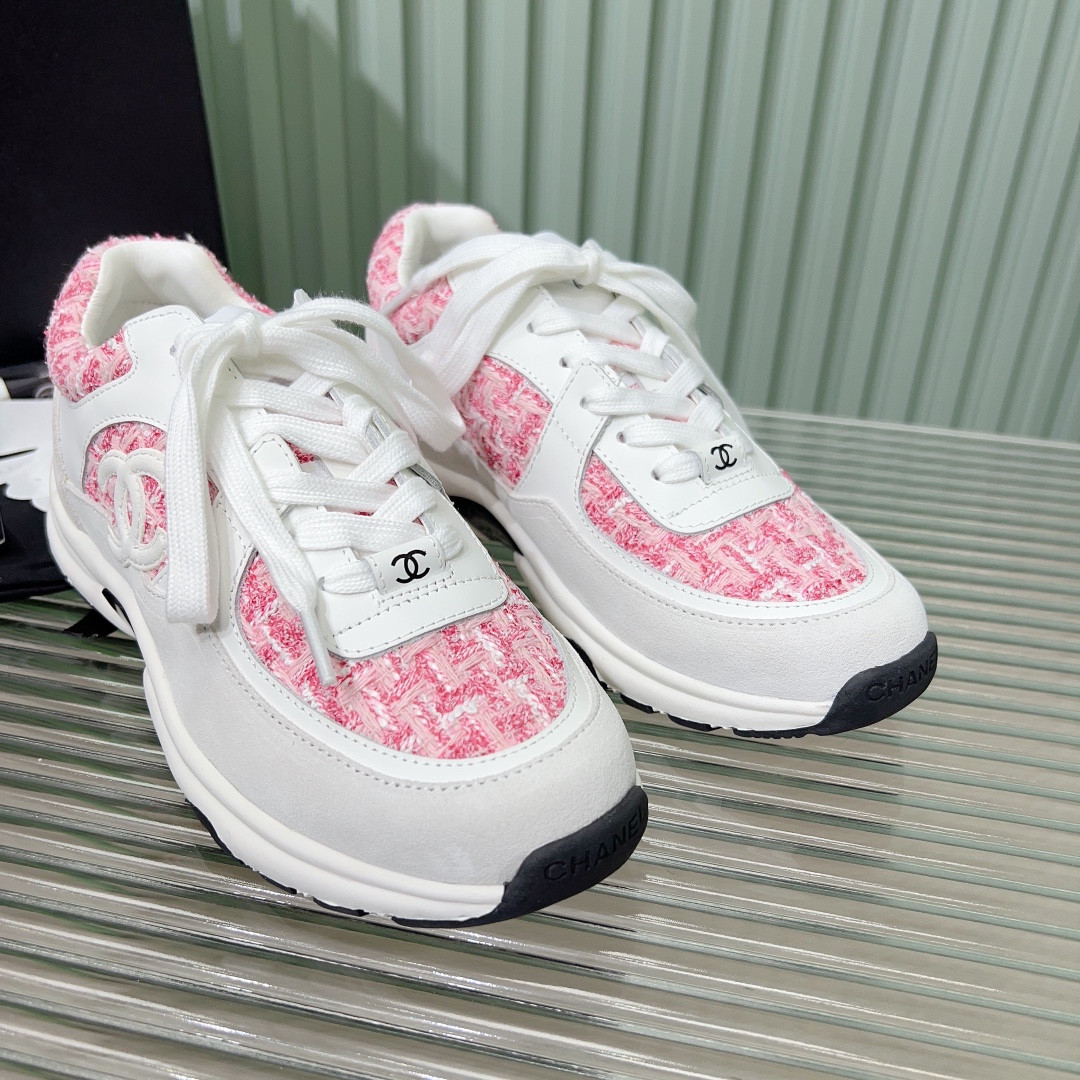 UA CHANEL SNEAKERS Tweed