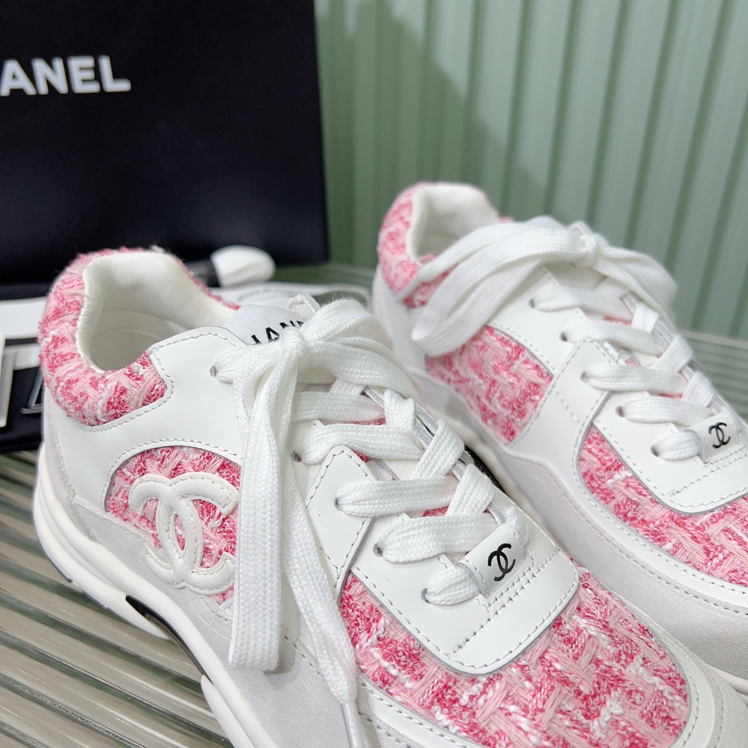 UA CHANEL SNEAKERS Tweed