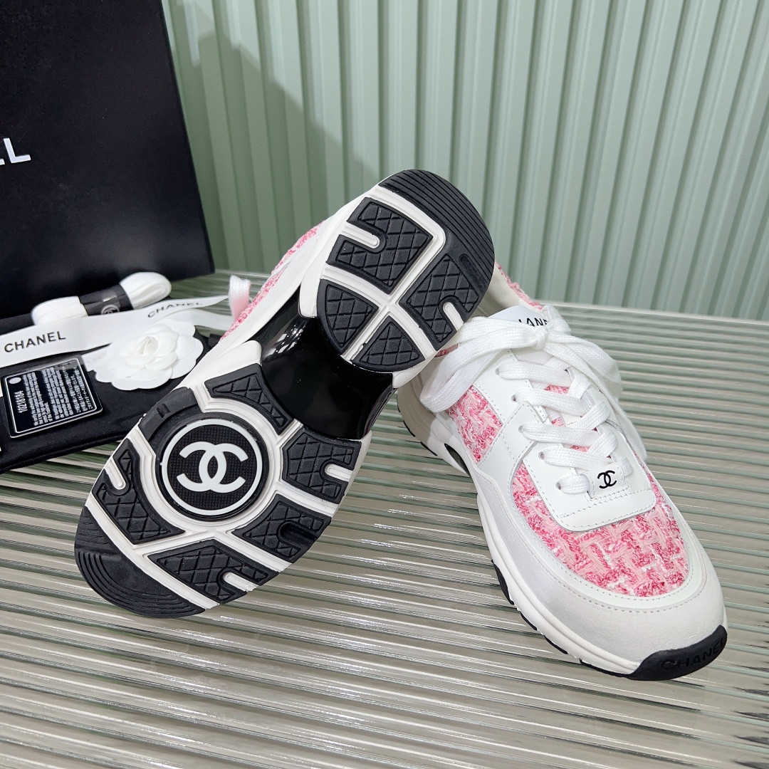 UA CHANEL SNEAKERS Tweed