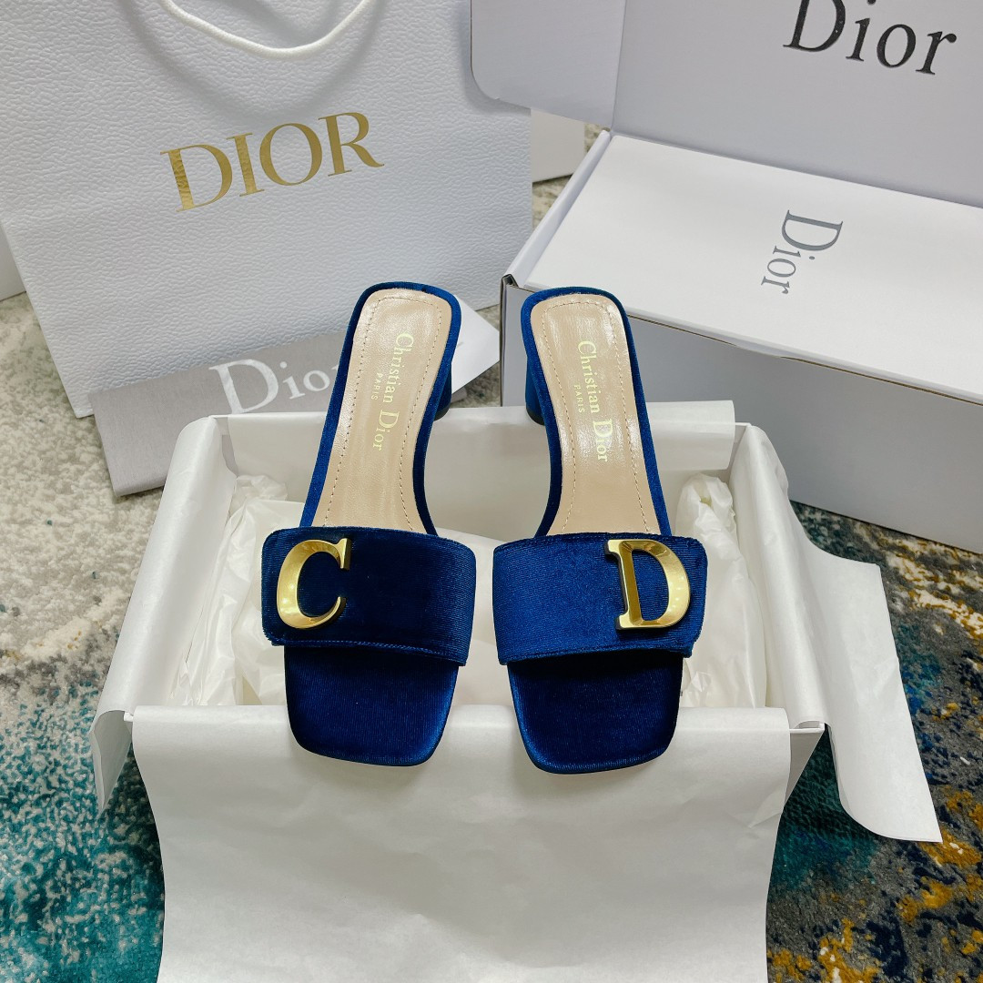 UA Dior Or C'est Dior Heeled Slide