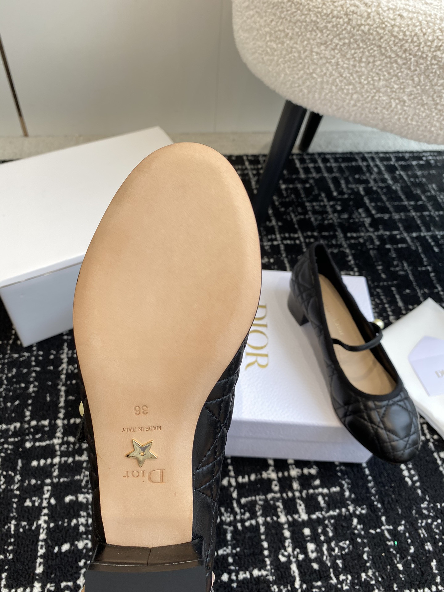 UA Dior Ballet Pump Black