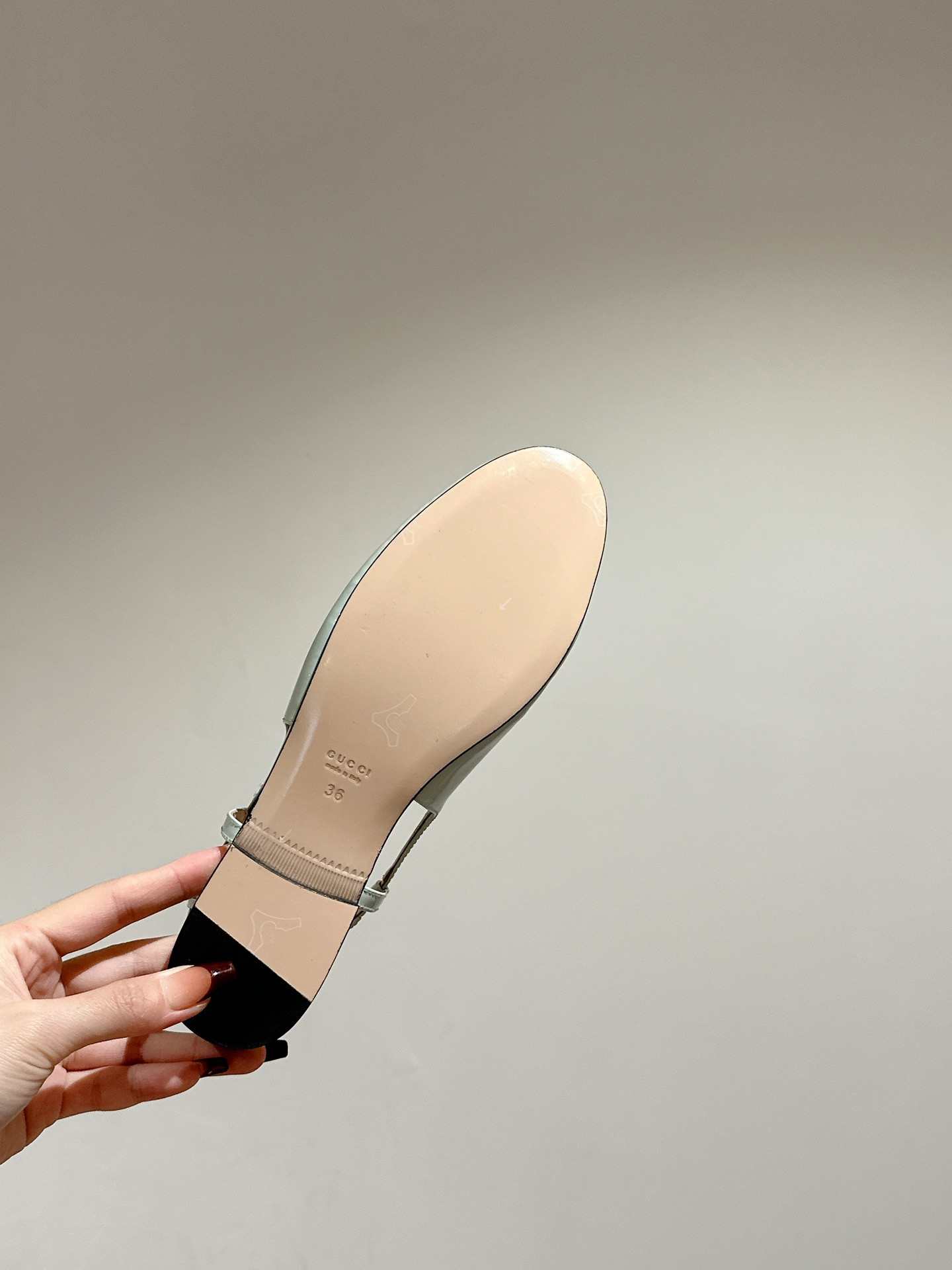 UA GUCCI BALLERINA WITH DOUBLE G