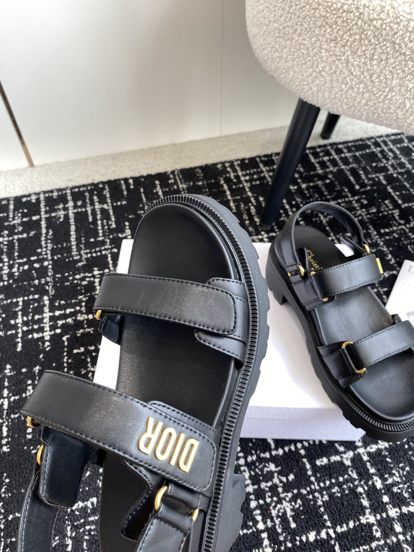 UA Dioract Platform Sandal Black