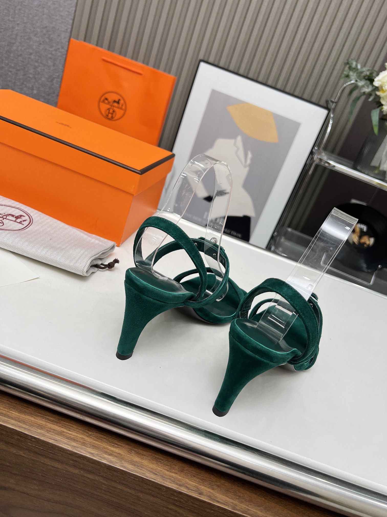UA Hermès Glamour 95 sandal