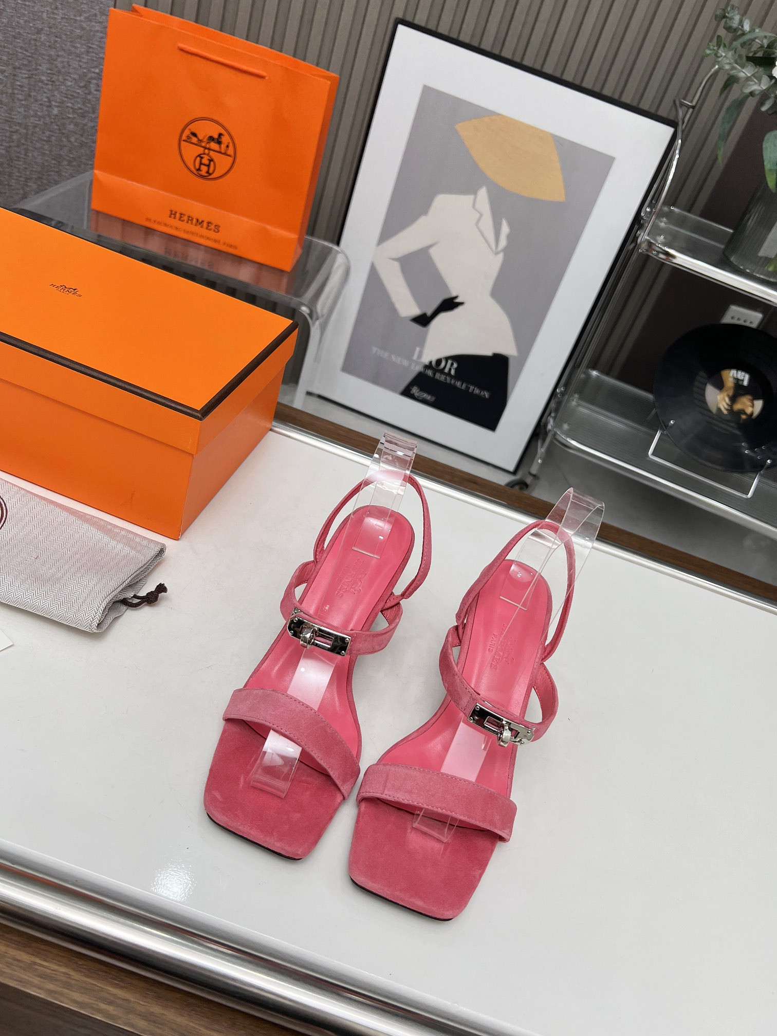 UA Hermès Glamour 95 sandal