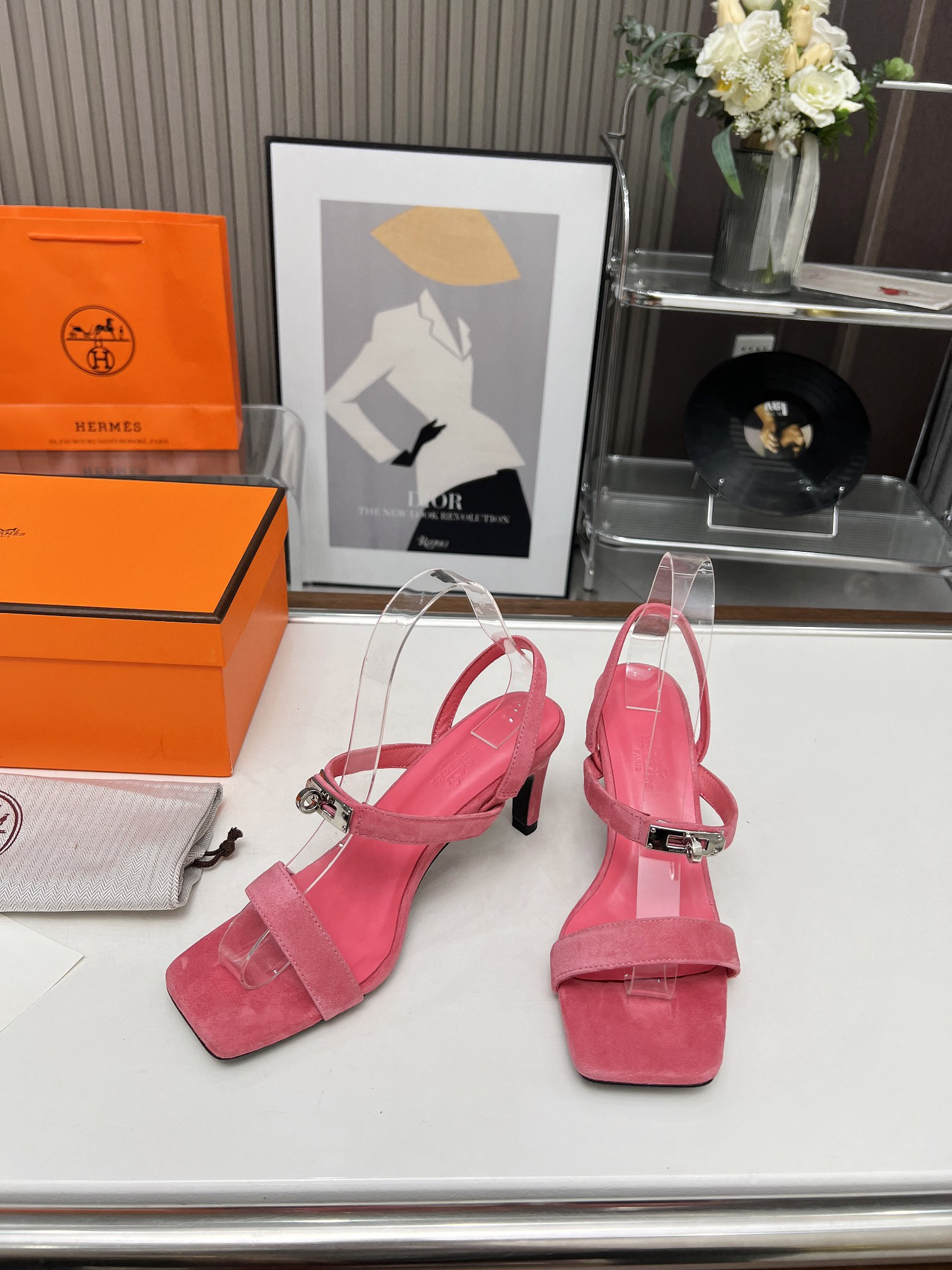 UA Hermès Glamour 95 sandal
