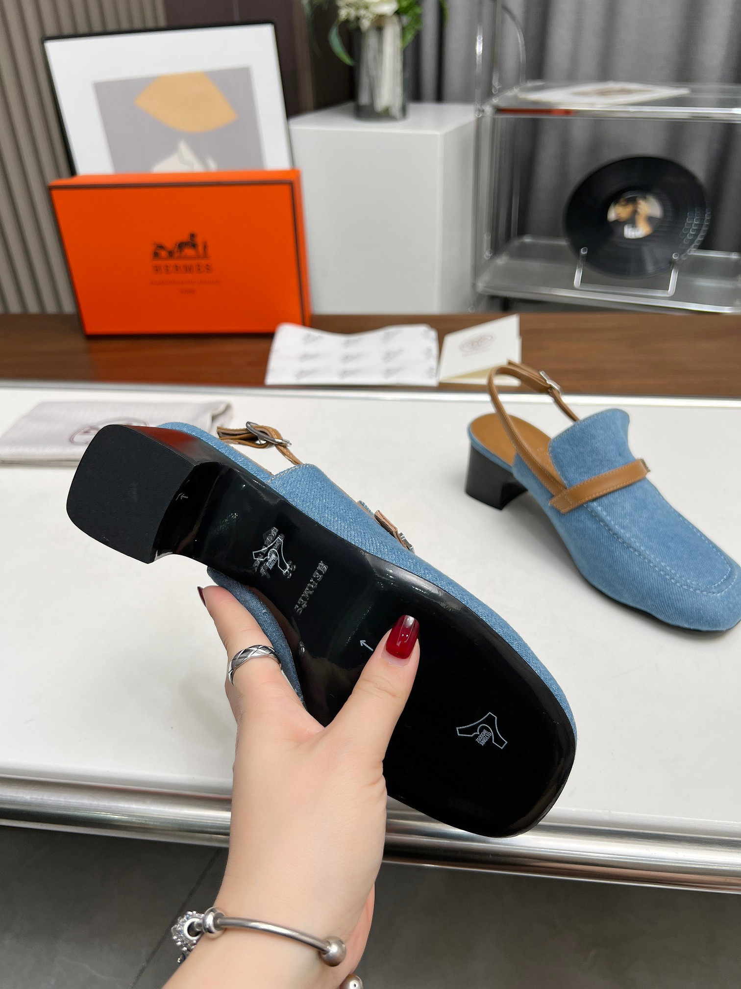 UA Hermès Infinie 50 Pump