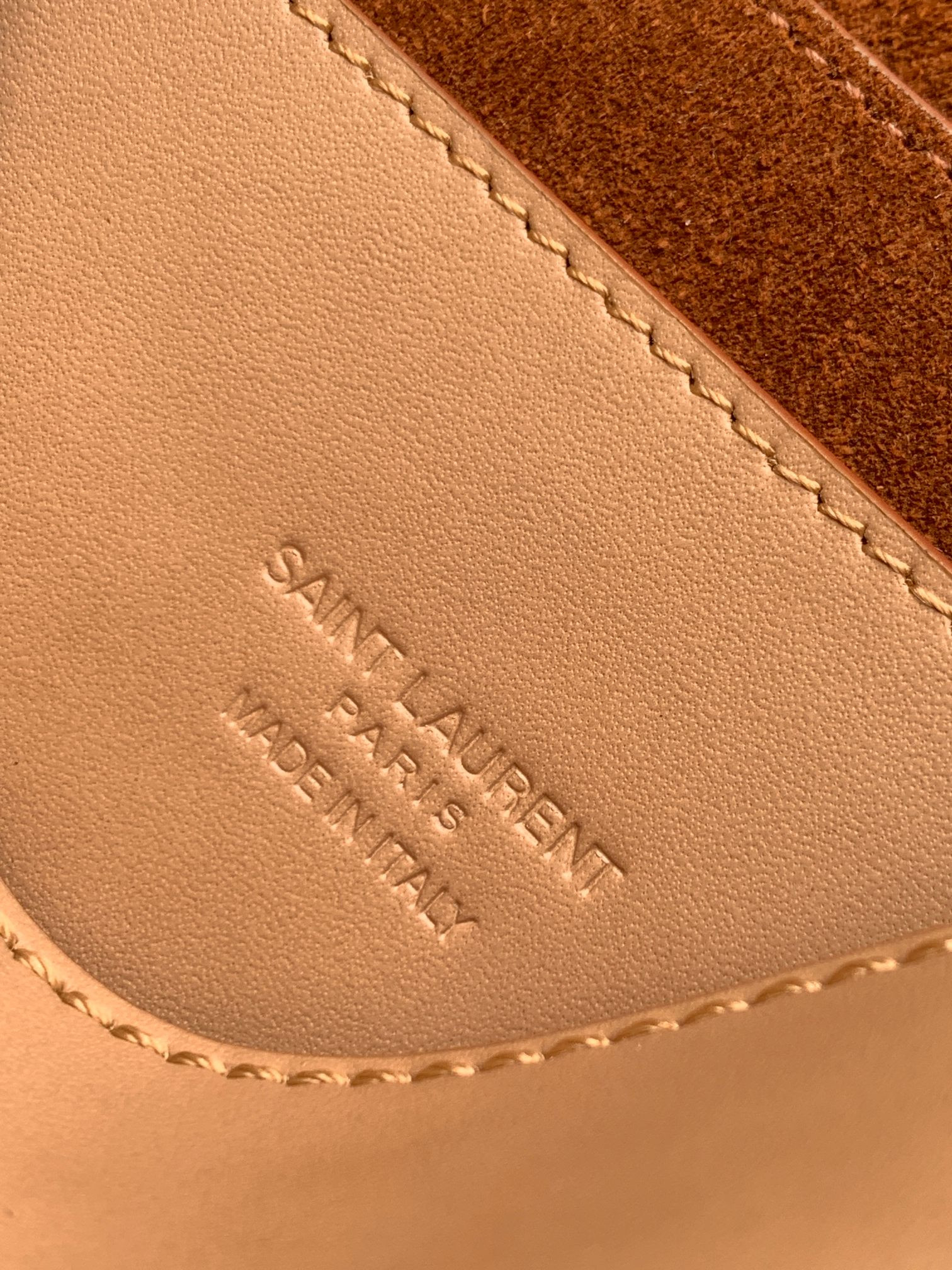 YSL KAIA SMALL SATCHEL IN SMOOTH LEATHER 7.2 X 6.1 X 2.1 INCHES