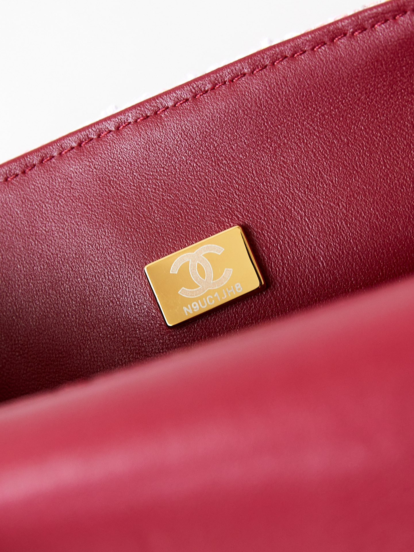 Chanel Quilted Pink Multicolor Tweed Mini Rectangular Flap Bag 20×10×7cm