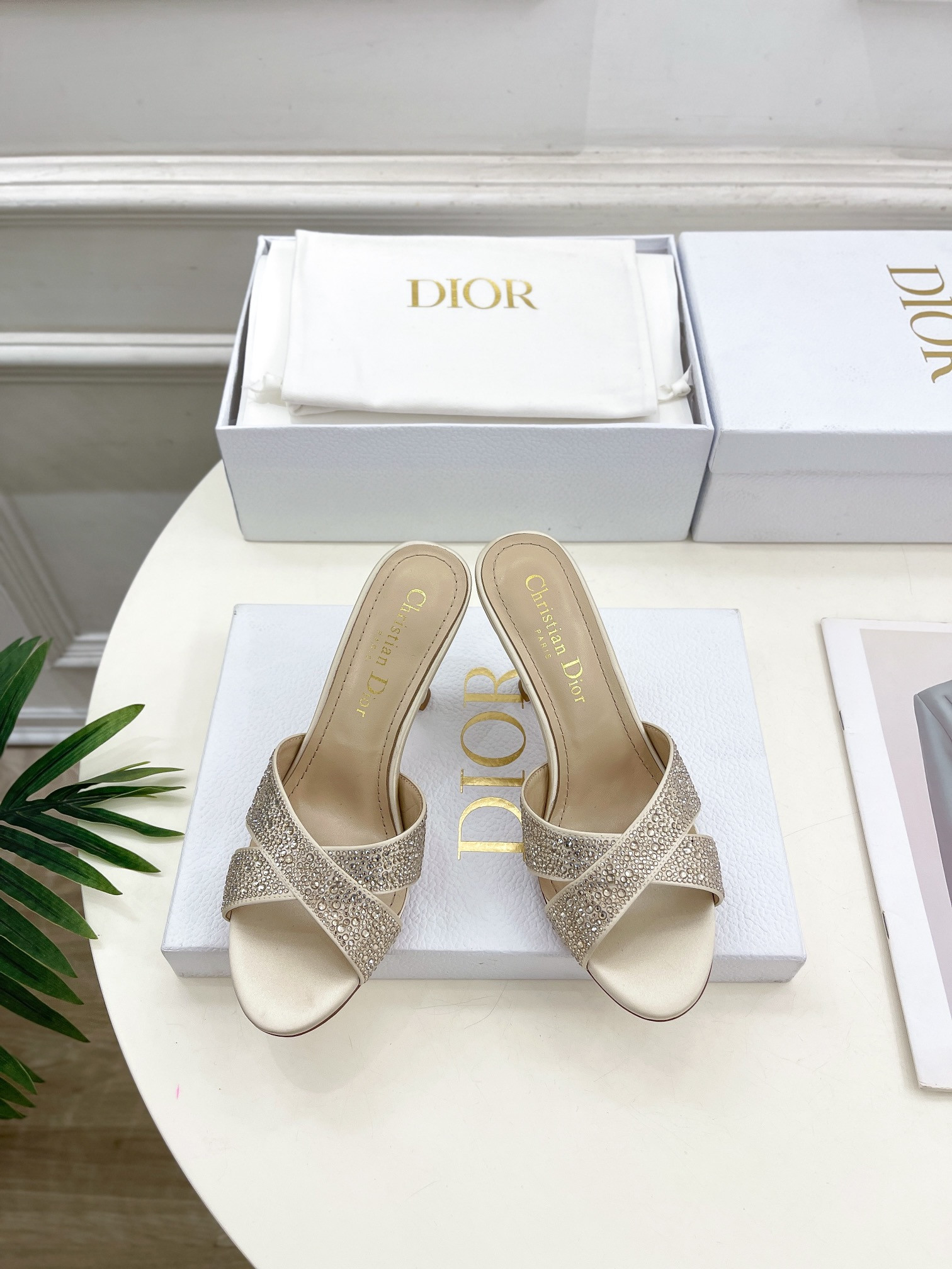 UA Dior Tribales Heeled Slide