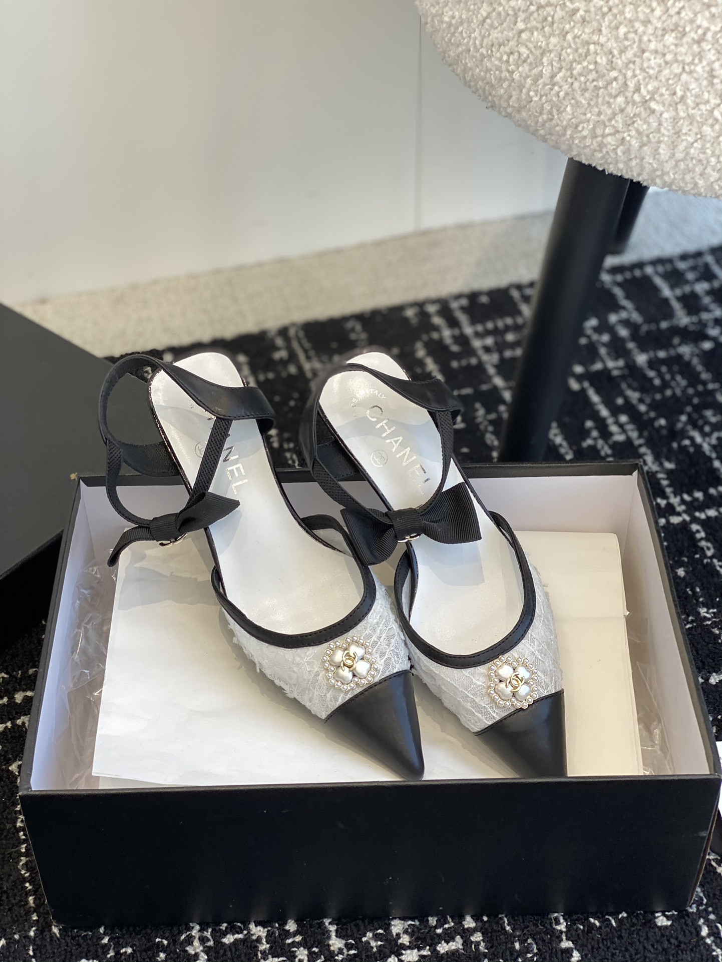 UA CHANEL SLINGBACKS