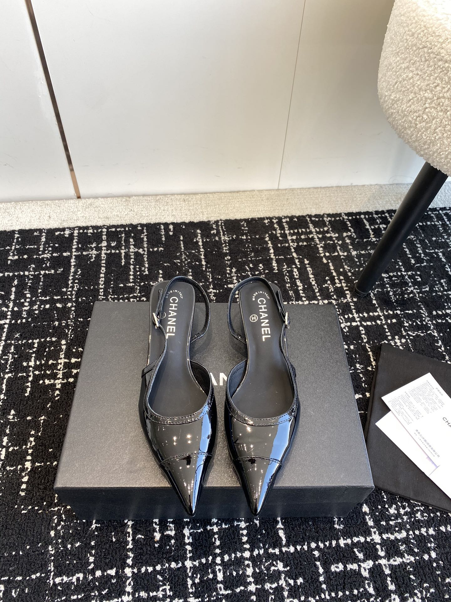 UA CHANEL SLINGBACKS