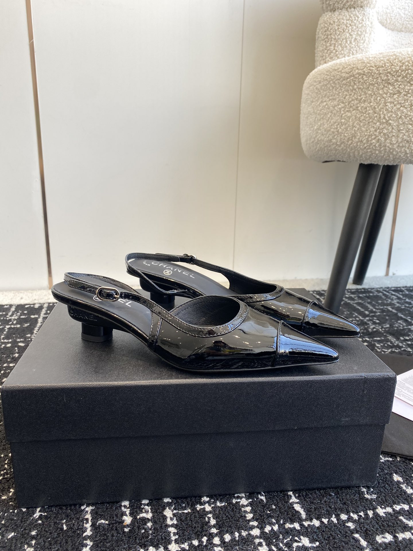 UA CHANEL SLINGBACKS