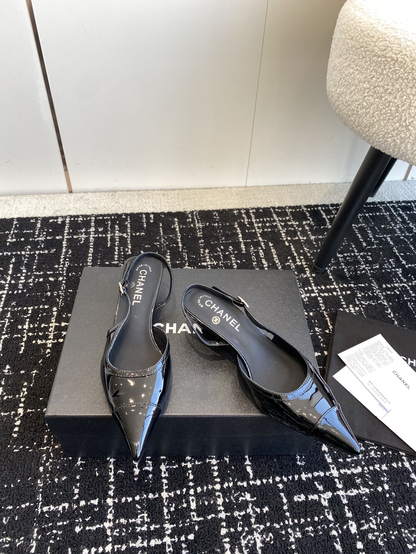 UA CHANEL SLINGBACKS