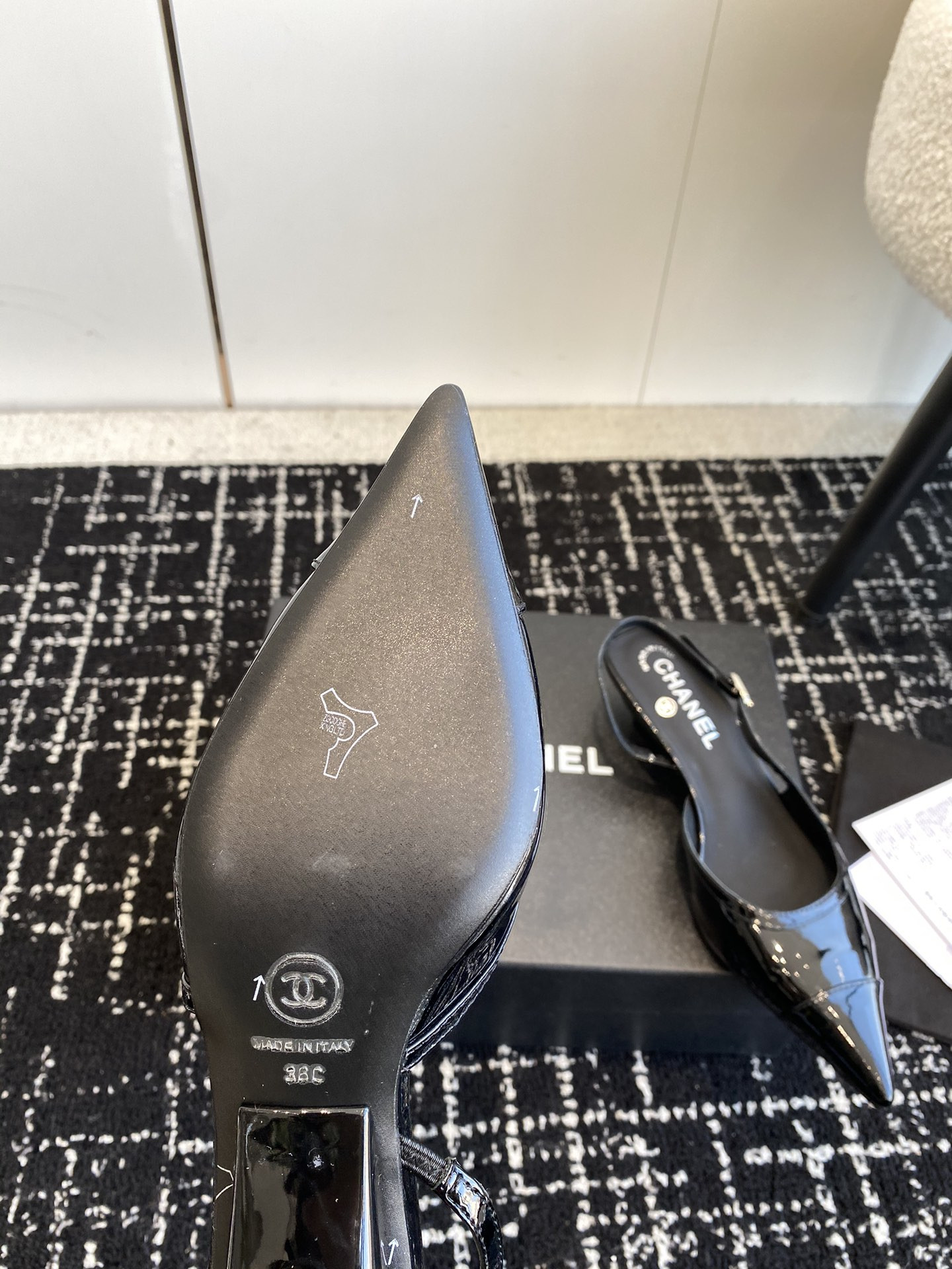 UA CHANEL SLINGBACKS