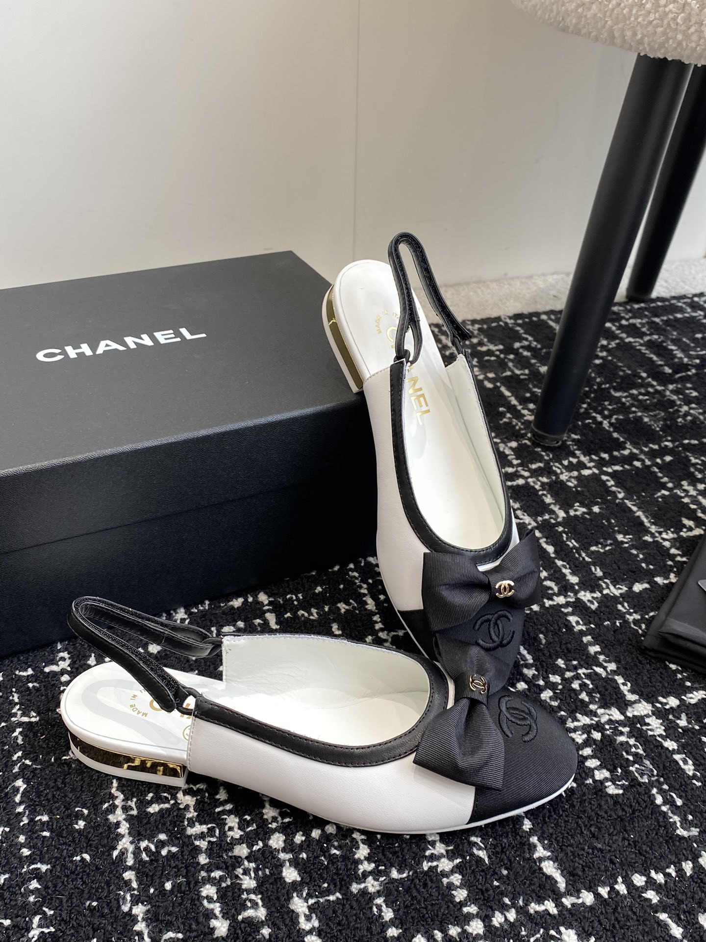 UA CHANEL SLINGBACKS