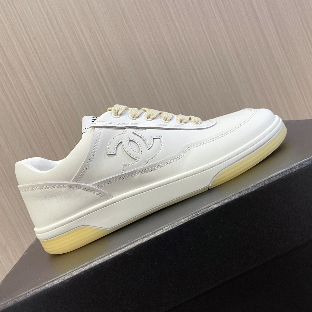 UA CHANEL SNEAKERS calfskin