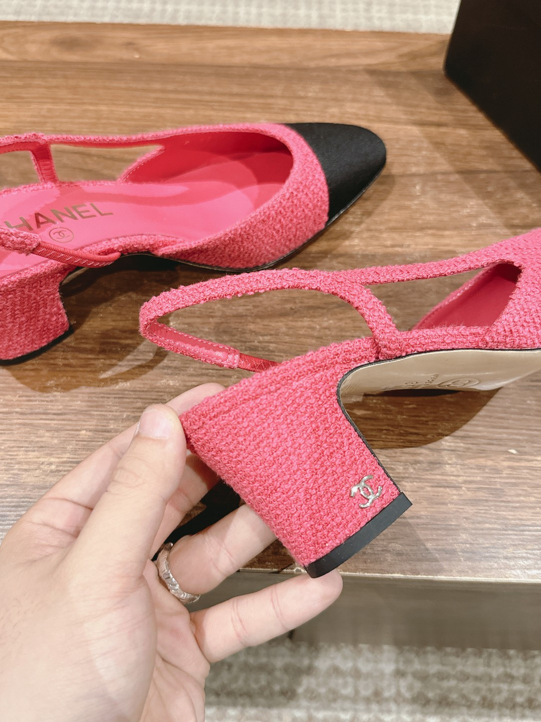 UA CHANEL SLINGBACKS