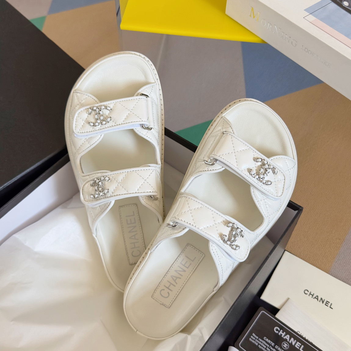 UA CHANEL SLIDES