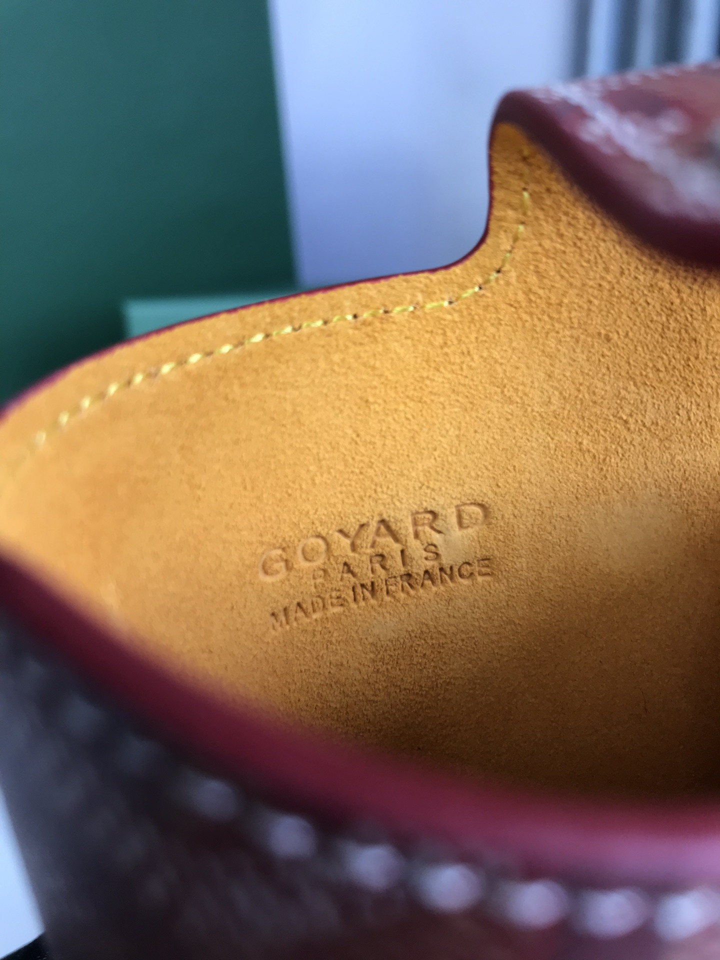 Goyard Card Bag 10cm x 1cm x 18cm