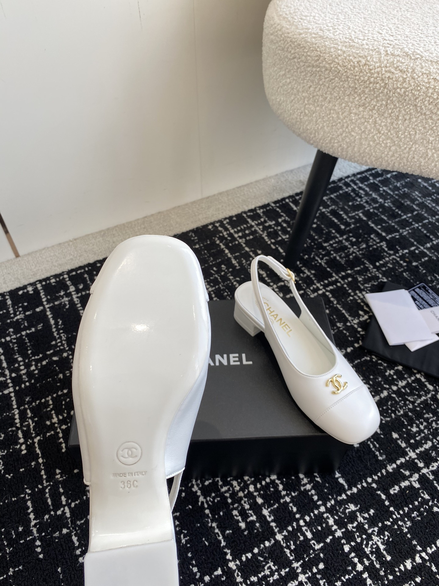 UA CHANEL SLINGBACKS