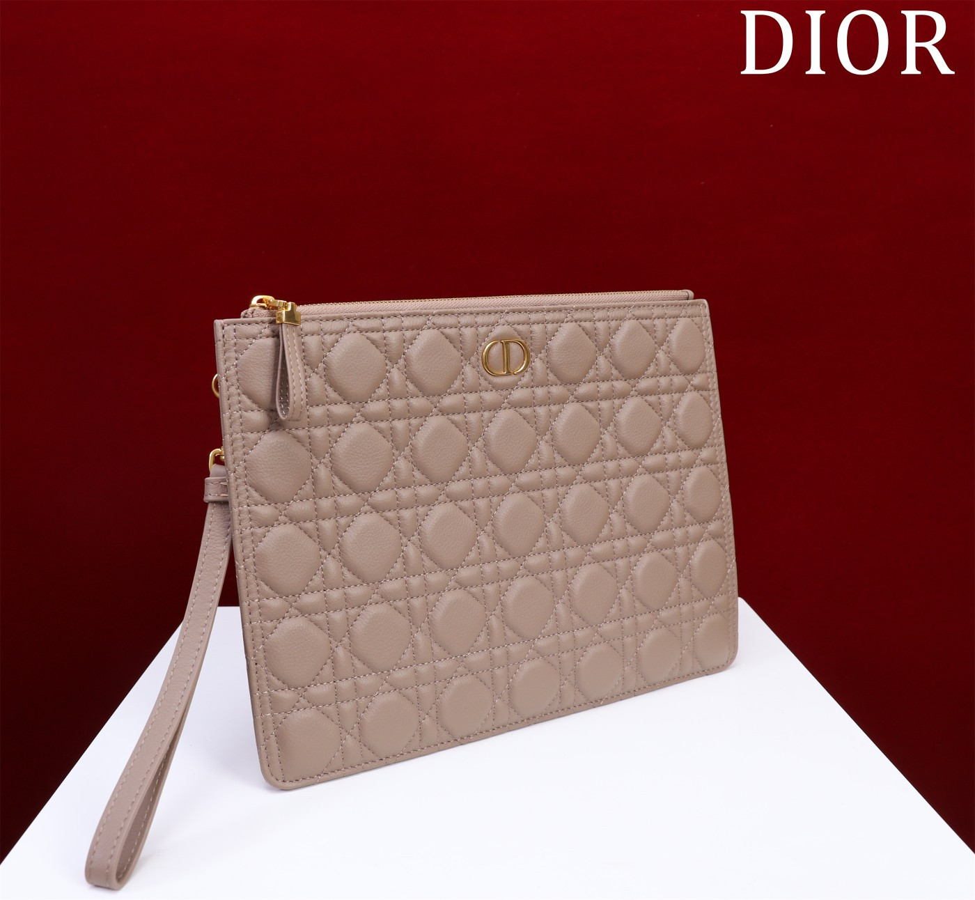 Large Dior Caro Daily Pouch 30 x 21.5 cm