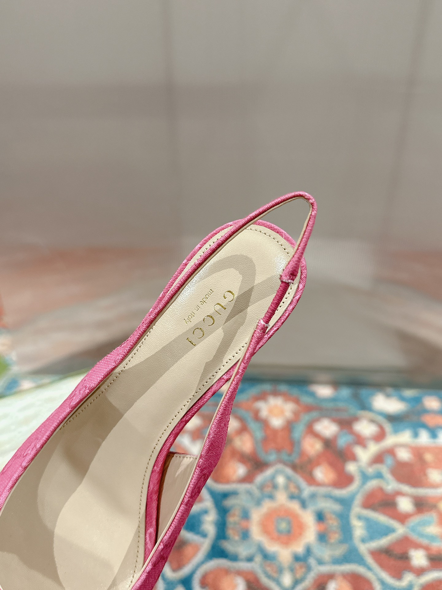 UA GUCCI HORSEBIT SLINGBACK PUMP LOW HEEL