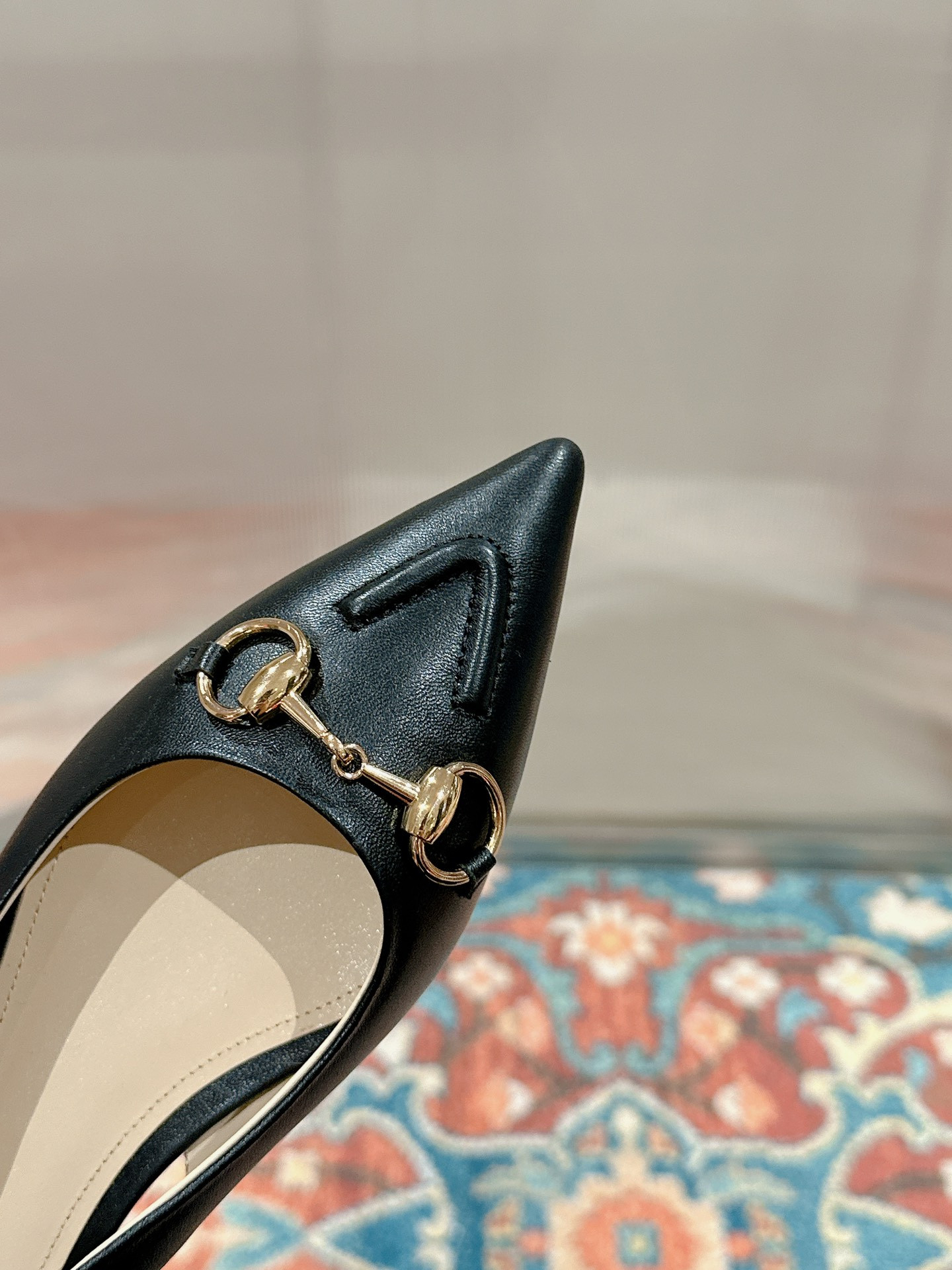 UA GUCCI HORSEBIT SLINGBACK FLAT