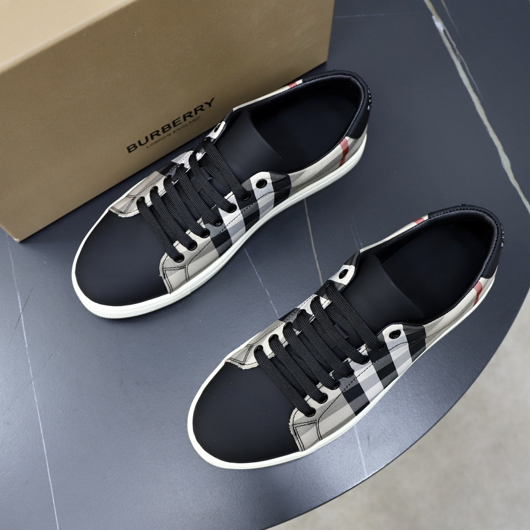 UA Burberry Check Sneakers