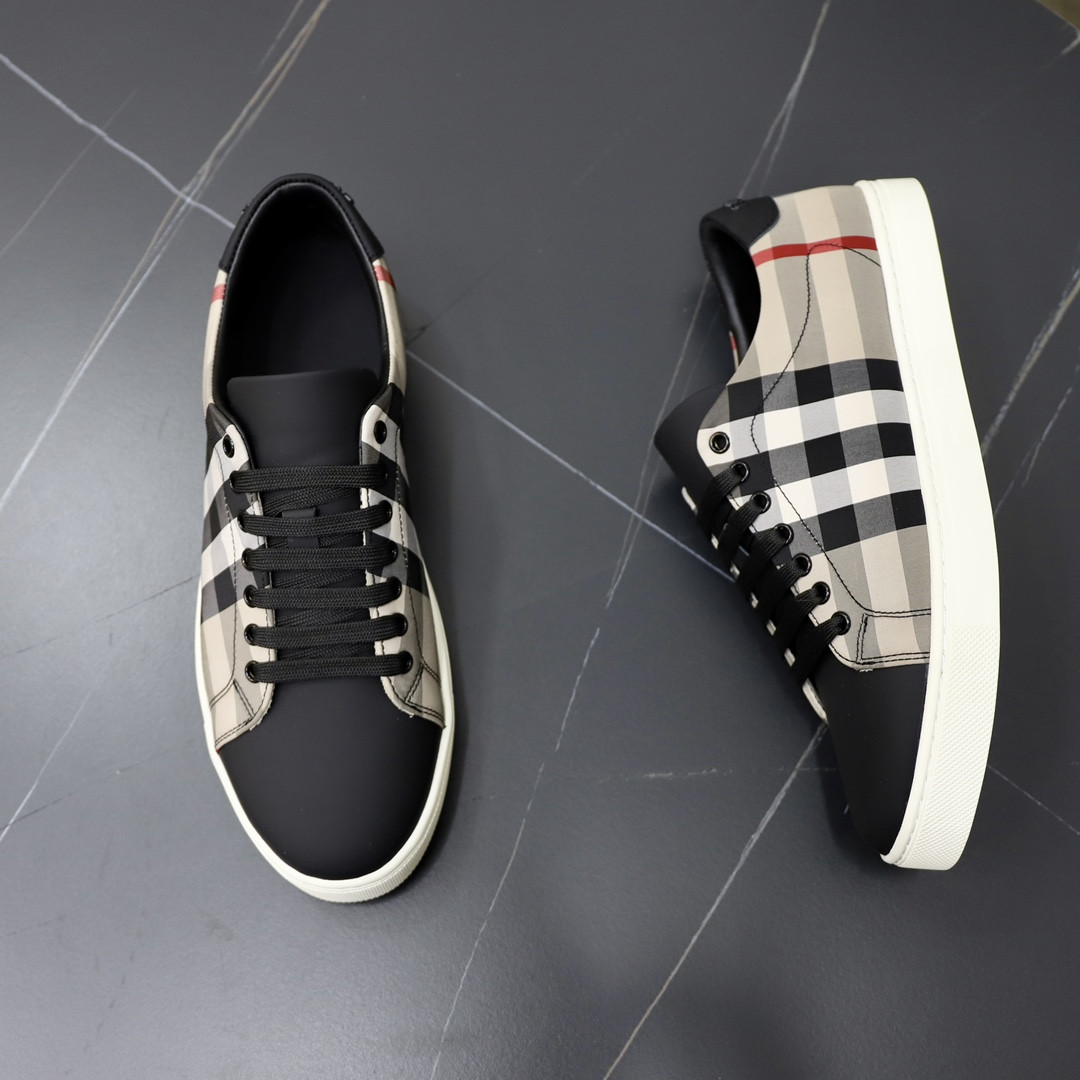 UA Burberry Check Sneakers