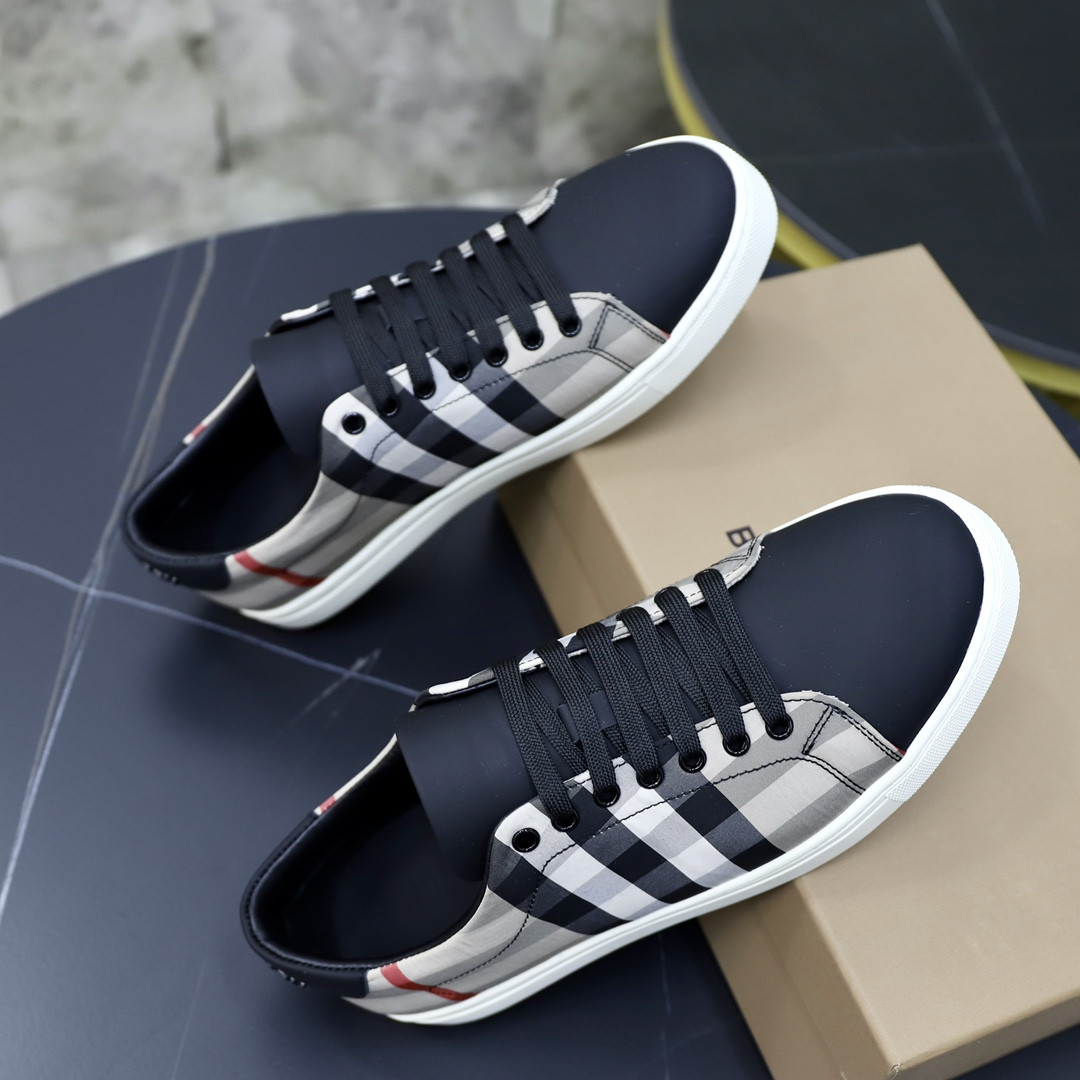 UA Burberry Check Sneakers