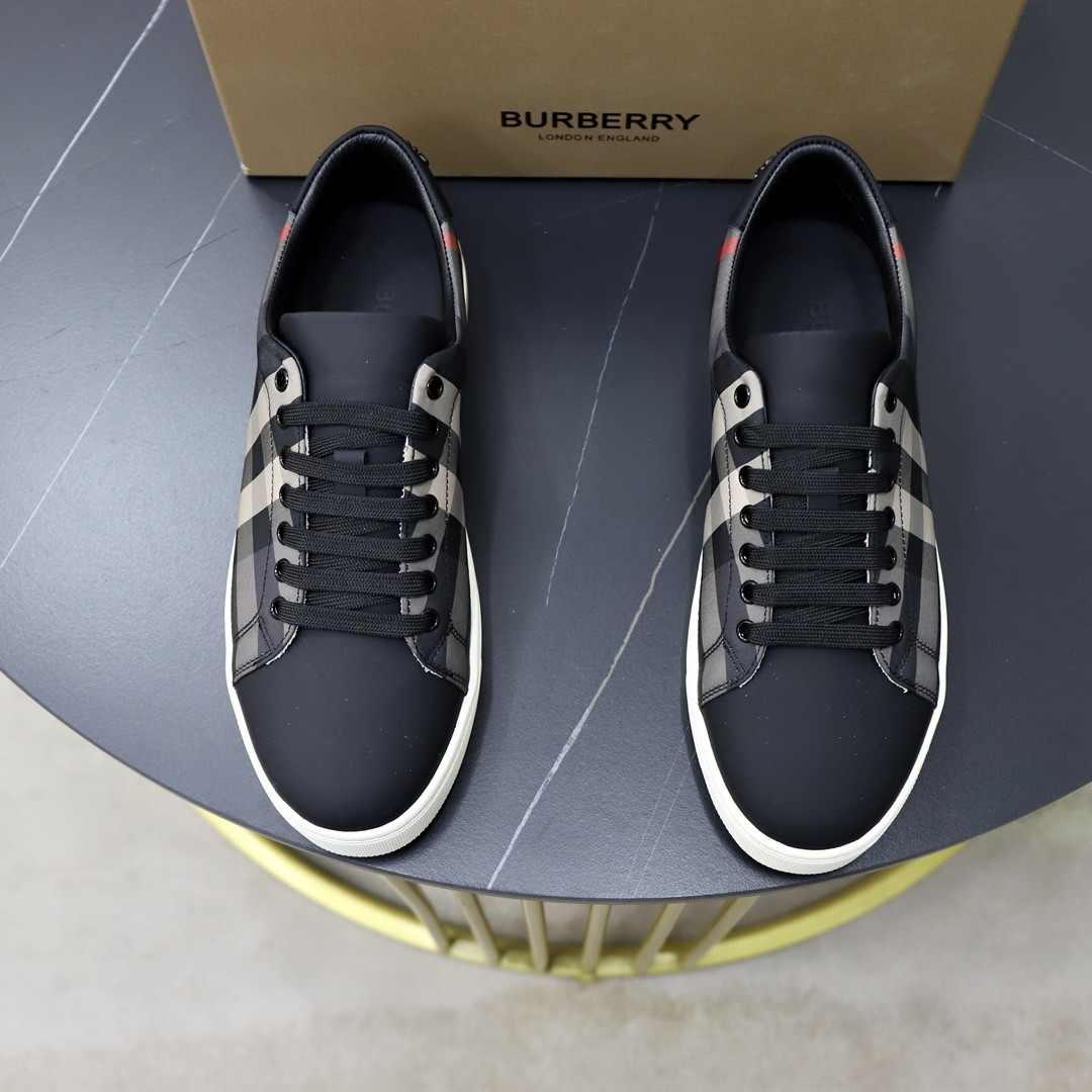 UA Burberry Check Sneakers