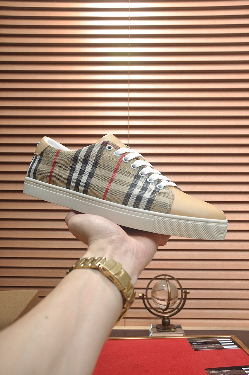 UA Burberry Check Sneakers