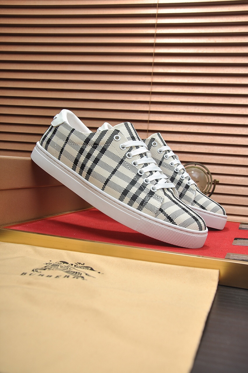 UA Burberry Check Sneakers