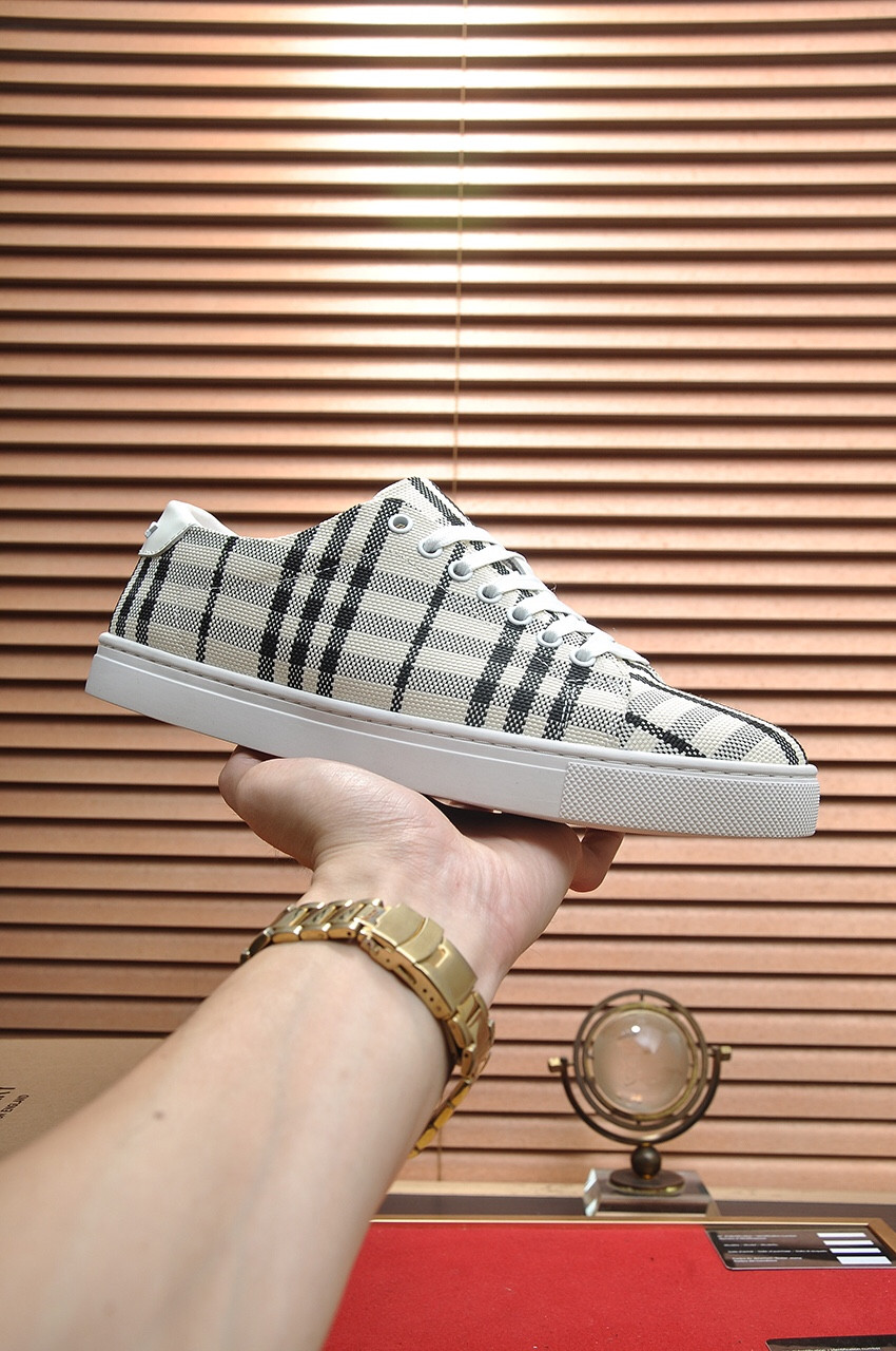 UA Burberry Check Sneakers