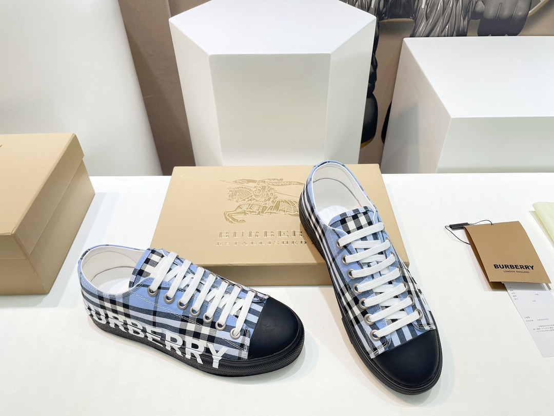 UA Burberry Check Sneakers