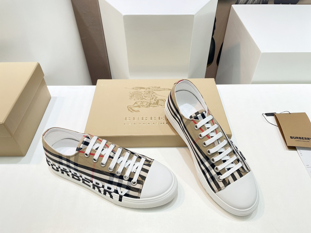 UA Burberry Check Sneakers