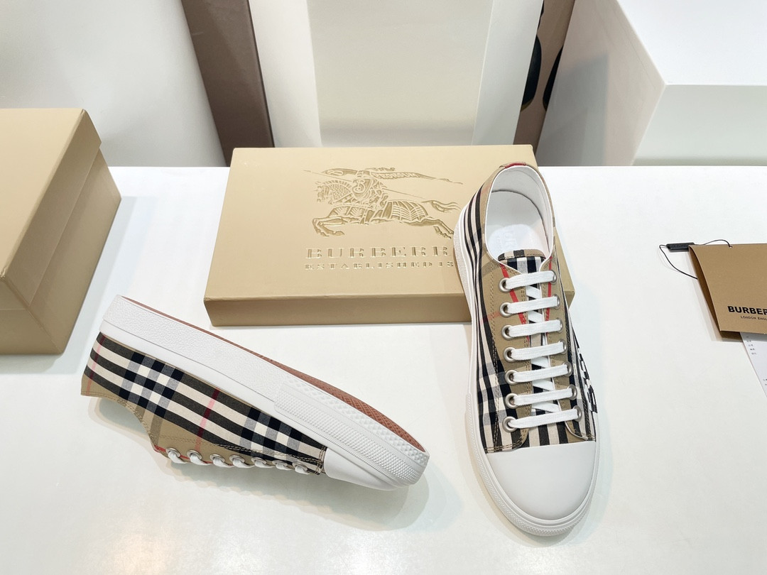 UA Burberry Check Sneakers