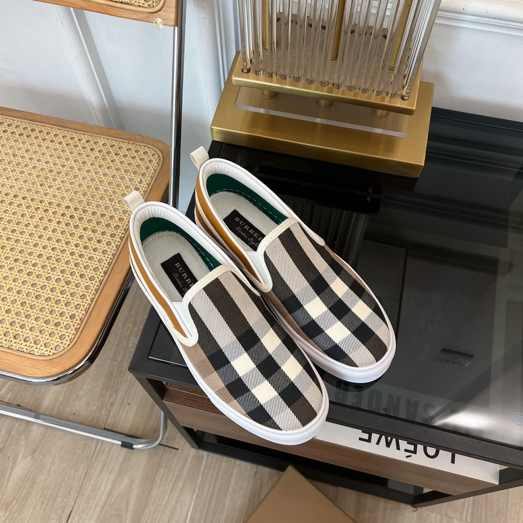 UA Burberry Slip On Sneakers