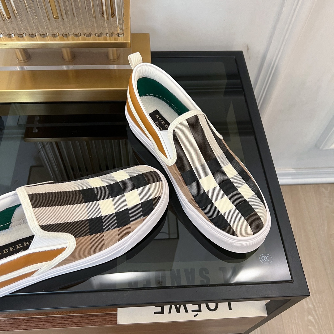 UA Burberry Slip On Sneakers