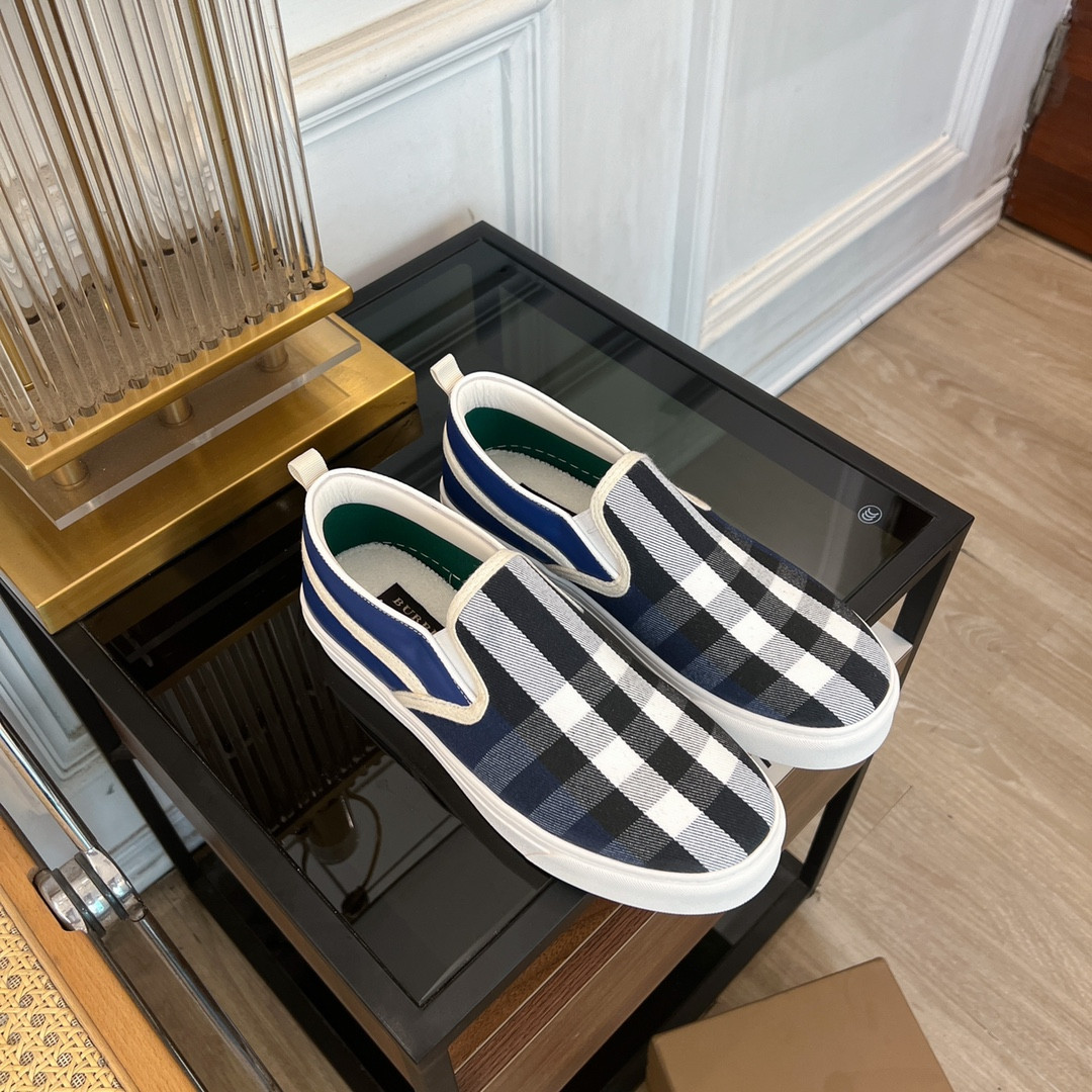 UA Burberry Slip On Sneakers