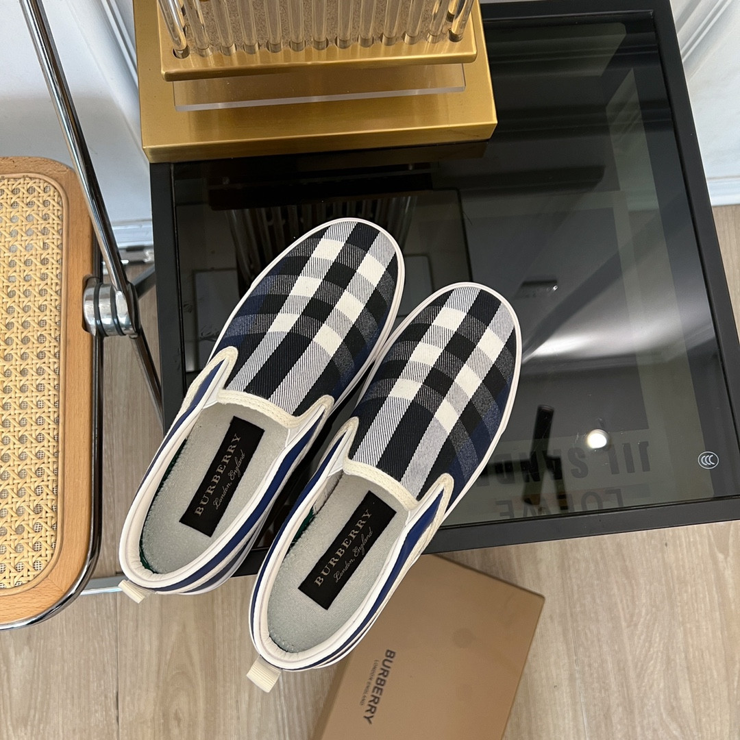 UA Burberry Slip On Sneakers